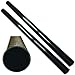 (2) Carbon Fiber Tube - 25mm x 23mm x 1000mm. Pure 3K - Glossy Finish Tubes. Hollow Carbon Fiber rods (Carbon Tubes)