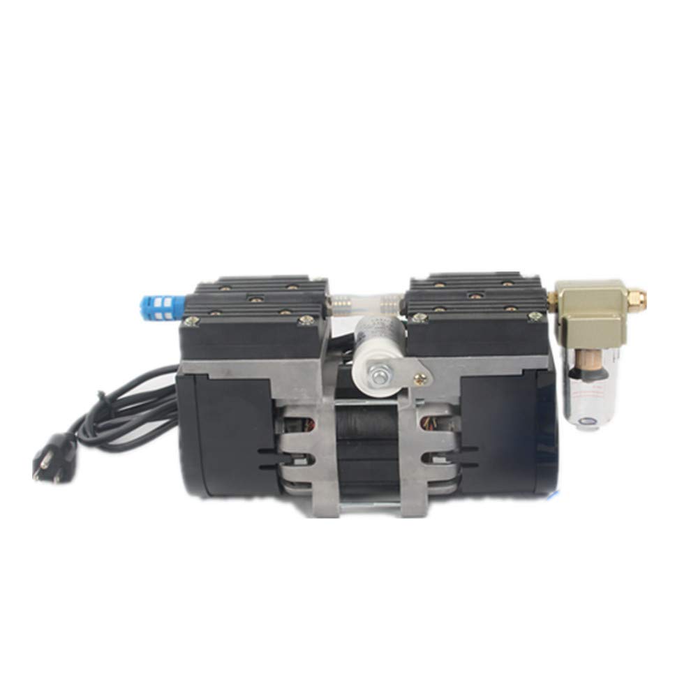 24L Lab Diaphragm Vacuum Pump Oil Free Oilless Medical Mute Pump -95Kpa Air Pump with Air Filter: Industrial & Scientific