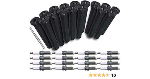 Amazon Com Apdty 133851 Spark Plug Ignition Coil Rubber Boot Tune Up Kit Replaces Splzfr5c11 88864705 Automotive