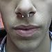 Jovivi 2pcs 14G 316L Surgical Stainless Steel U-Shaped Septum Hanger Retainer Nose Rings with Flared Ends