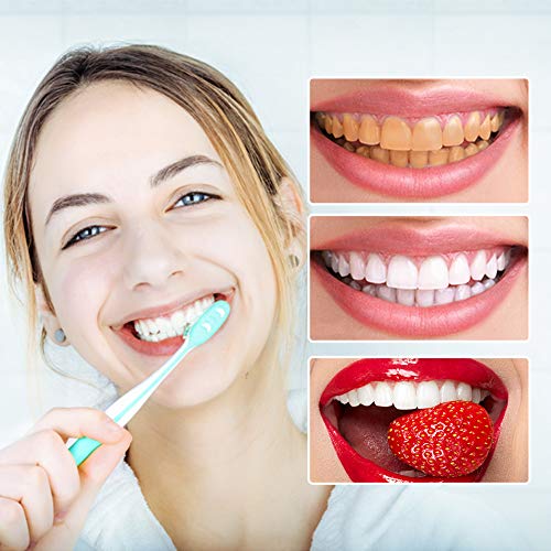 Teeth Whitening Powder BREYLEE Teeth Brightening Powder with Pearl Essence, Baking Soda for Removing Stain Caused by Coffee Wine Smoking Whitening Yellow Teeth Keeping Oral Fresh(30g, 1.05 oz)