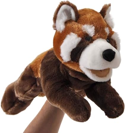 red panda puppet