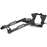 Carbon Fiber LCG Chassis Kit for 1/10 SCX10 II Crawler Cheater Rigs | Ultra-low CG carbon chassis,upgrade parts For SCX10 II,boosts side-hilling &amp; breakover,cheater-rig ready.