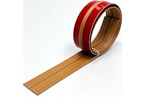 EASETHRIFT Peel and Stick Wall Molding Trim, 1.6 in X 20 FT Wall Corner Protector, Flexible Inside & Outside Corner Trim Moulding (Brown)