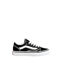 Vans Kids' Old Skool Skate Shoes Black/White 2