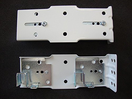 Double Rod Drop-In Brackets from KIRSCH, for Superfine Traversing Rod, SOLD BY THE PAIR