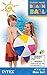 INTEX Classic Inflatable Glossy Panel Colorful Beach Ball (Set of 2)