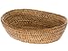 KOUBOO La Jolla Bread Basket | Perfect for Wicker Fruit Basket, Proofing Basket, Serving | Wicker Rattan Basket for Kitchen & Home Decor, Honey-Brown