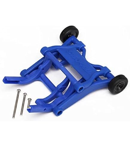 Traxxas Arbre Transmission Central Aluminium 189mm Bleu - Pour Rustler 4x4/VXL - Pièce RC