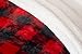 Carstens Lumberjack Red Plaid Plush Bedding Set, Queen