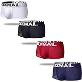 JOCKMAIL Mesh Low Waist Men Underwear Boxers Men Panties Male Underpants Men boxer short