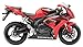 New Ray Toys Street Bike 1:12 Scale Motorcycle - CBR1000RR Red 2007 43147
