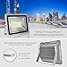 200W LED Flood Light, 20000LM 6000k(Cold White) Floodlight, IP65 Waterproof Super Bright Work Lights, CE and ROHS Certified Outdoor Security Lighting for Garage, Garden, Playground 110V (200)