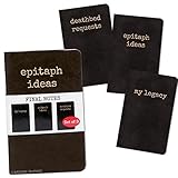 Archie McPhee Final Notes, Epitaph Ideas, 3 Pack