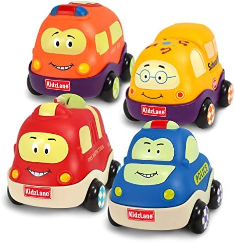 Kidzlane Pull Back Cars for Toddlers 