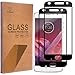Mr.Shield [2-PACK] Designed For Motorola MOTO Z2 Play [Japan Tempered Glass] [9H Hardness] [Full Screen Glue Cover] Screen Protector with Lifetime Replacement