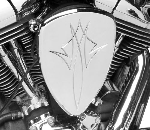 Baron Custom Accessories - PartsBaron Custom Accesories 'Pinstripe Chrome' Big Air Kit for 1999-2007 Yamaha Road Star 1600/1700