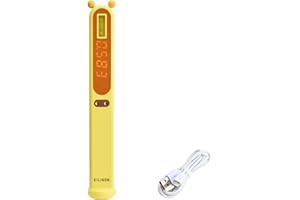 EILISON Household Infrared Kids Height Measure Handheld Height Measuring Device Stature for Children and Adults Electronic Digital Body Height Meter (Yellow)
