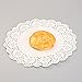 eBoot White Paper Doily Lace Paper Doilies Round Cake Packaging Paper Pad, 6.5 Inch, 8.5 Inch, 10.5 Inch (72 Pieces)