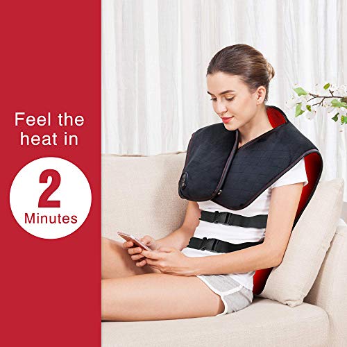 Snailax Heating Pad for Neck and Shoulders,Large Heating Pads for Back