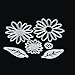 Mikey Store Flower Heart Metal Cutting Dies Stencils DIY Scrapbooking Album Paper Card Craft (H)