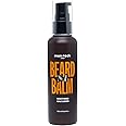 Men Rock Soothing Beard Balm, Perfect as a Leave in Conditioner and Softener, Deeply Conditions Beard Hairs Whilst Hydrating the Skin Underneath, Earthy Oak Moss Fragrance 100ml