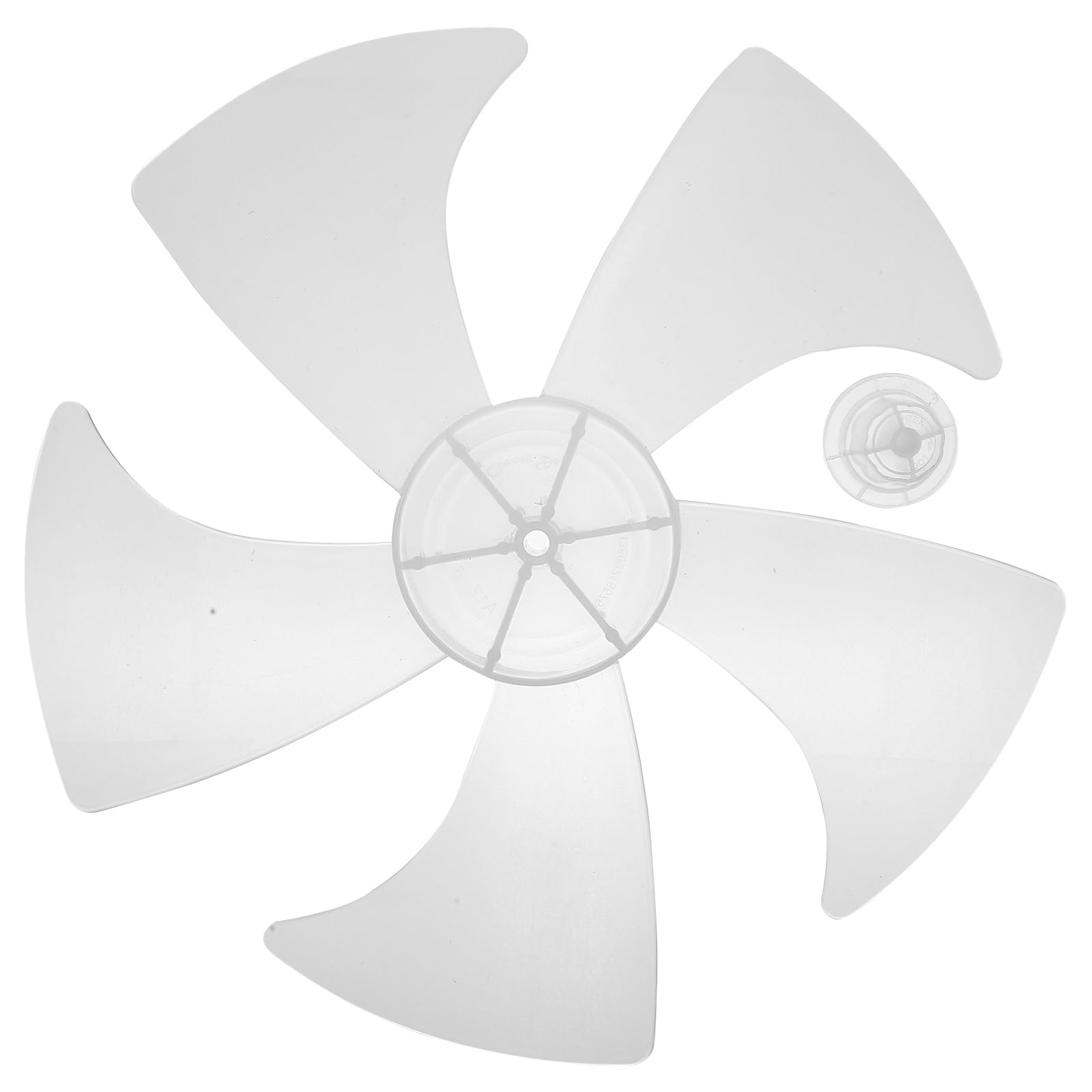 IMIKEYA Plastic Fan Replacement 14 Inch Electric Fan 5 Leaves Universal Silence Household Pedestal Repair Part Table ner Accessories for Home