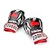 Flexzion 10 oz Boxing Gloves Women Men Youth - Fit for Heavy Bag Work, Training, Sparring, & General Exercise - Quick Velcro Strap, Secure Fit, Ample Padding, & Maximum Protection, Red Black