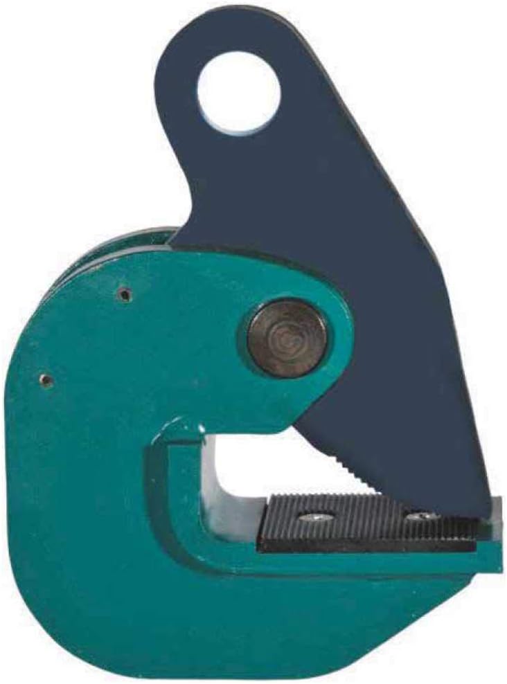 Horizontal plate lifting pliers for construction and carpentry reach Kg.2500 grip:0-40mm. NPSO2500F