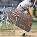 XIQI Compatible with Samsung Galaxy Tab A 10.1 2016 Case, Three Layer Hybrid Rugged Heavy Duty Anti-Slip Case Full Body Protection Cover for Tablet SM-T580/T-585,Grey/Orange