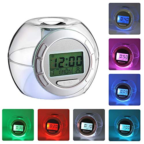 Kids LED Alarm Clock, Wake Up Digital Clocks for Children Adults