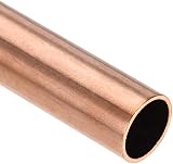 Sourcing Map Copper Round Tube 15mm OD 1mm Wall 200mm Length view 3