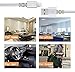 iPhone Charger, KOQIDA 3PACK(6FT) Nylon Braided Lightning Cable Syncing and Fast Charging Cable Cord Compatible with iPhone X/8/7/6s/6/Plus/5se/5s/5c/5,iPod,iPad & more (3 PACK Silver)