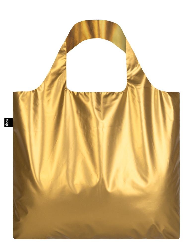 LOQI MM.GO Reusable Shopping Bag - Gold