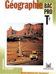 Fichier géographie, bac pro, Te