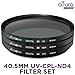 Altura Photo 40.5mm Lens Filter Kit - Multi-Coated UV Protector, CPL Polarizing and ND Neutral Density Filters + Case for Camera Accessories & Lenses
