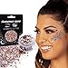 Chunky Cosmetic Holographic Glitter I Body, Face & Hair Safe I 16 pack + 1 glitter primer (dark)