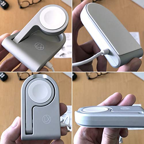 Apple Watch Charger (MFi Certified) Portable and Foldable to Enable