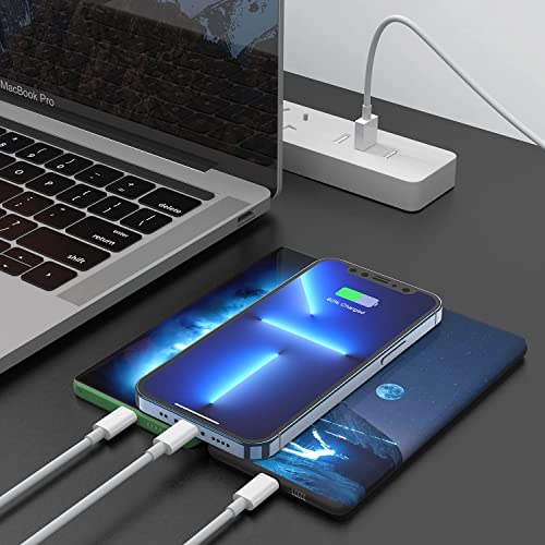 Multiple Charger Cable, 2Pack 4FT Multi Charging Cable Rapid Cord USB Charging Cable 3 in 1 Multi Phone Charger Cord with Type C/Micro/Lightning USB Connectors for Cell Phones and More