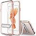 iPhone 6S Plus Case, OBLIQ [Naked Shield][Rose Gold][Metal Kickstand] Thin Slim Fit Crystal Clear Case + TPU Bumper Armor Protection Hybrid case for Apple iPhone 6S Plus (2015) & iPhone 6 Plus(2014)