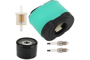 For V-Twin Engine Maintenance Kit Air Oil Fuel Filter Set for Craftsman Riding Mower Z425 Z6000 YT4000 GT5000 Turn Lawn Tract