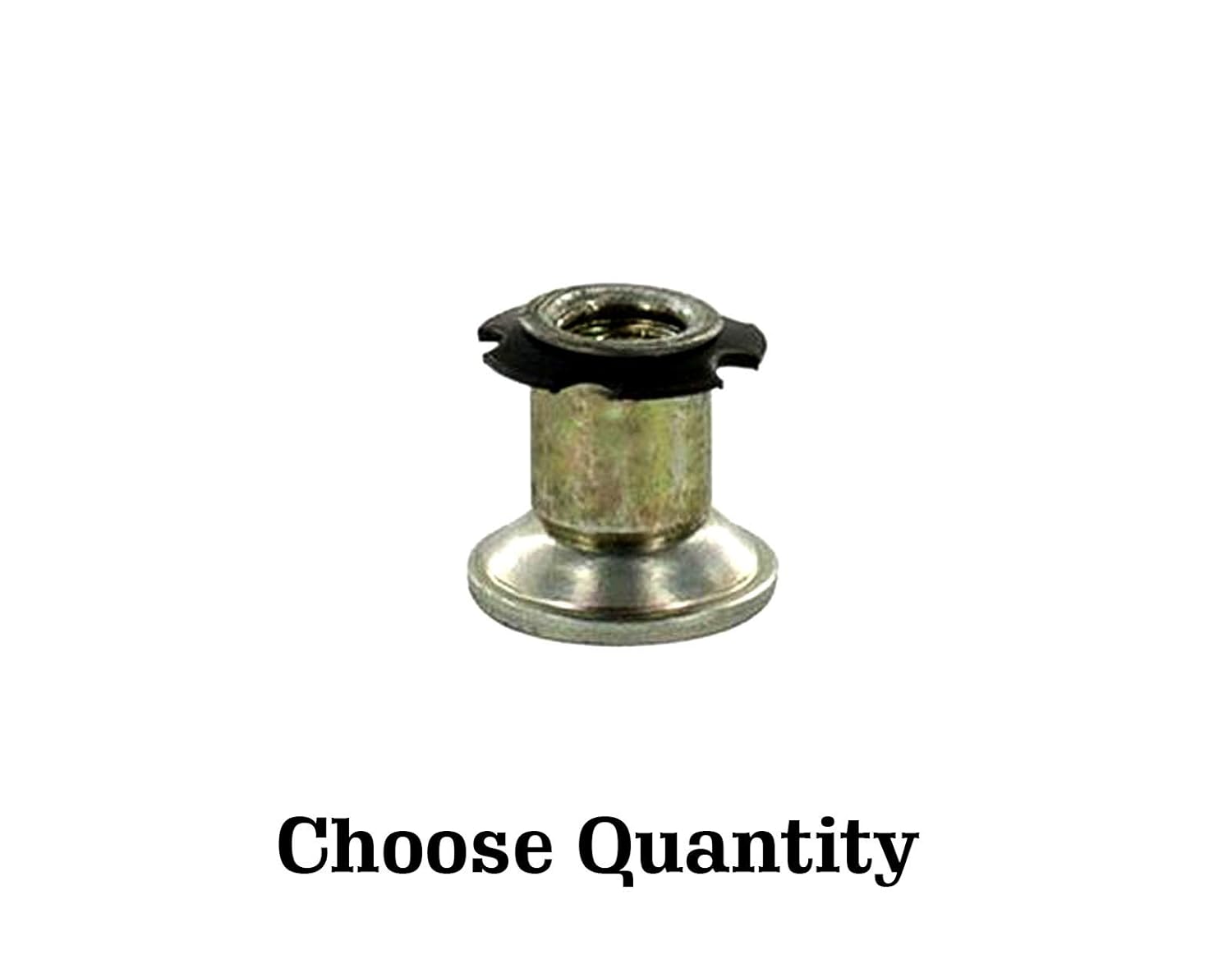 Metal Threaded Star Type Insert for 3/4 Round Tubing Insert 1/420