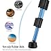 MACTREM M-PT55-Bk PT55 Travel Camera Tripod Lightweight Aluminum for DSLR SLR Canon Nikon Sony Olympus DV with Carry Bag -11 Lbs(5Kg) Load (Blue)