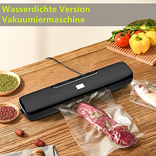 MOISTIP Vakuumierer Halten 8 x Länger Frisch Wasserdicht Trockene und Feuchte Lebensmittel Vakuumiergerät mit 15… – Bild 8