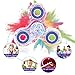 GeMoor 2 Pack Colorful Hand Tri-Spinners Fidget Toy Stress Reducer Steel Bearing for Adult, Kids-Great for Anxiety, Autism, ADHD and Quit Smoking