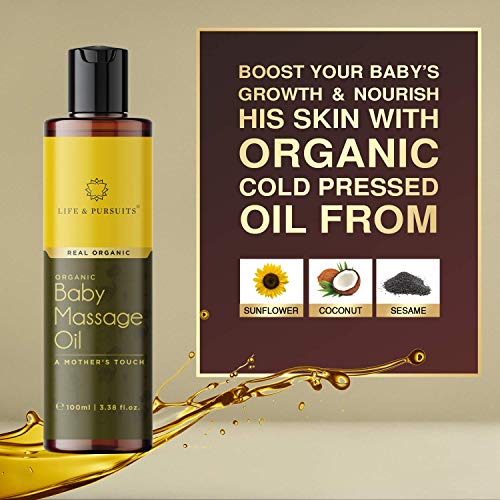 life and pursuits baby massage oil