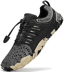Kricely Men's Minimalist Barefoot Shoes Wide Toe