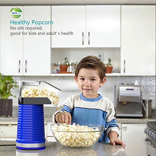 Air Popper Popcorn Maker, Electric Hot Air Popcorn Popper Maker for