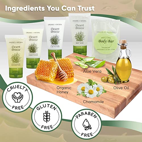 Desert Breeze Hotel Soaps and Toiletries Bulk Set AllInKit