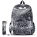 School Backpack for Girls, Water Resistant Durable Casual Schoolbag Bookbag for Middle School Students